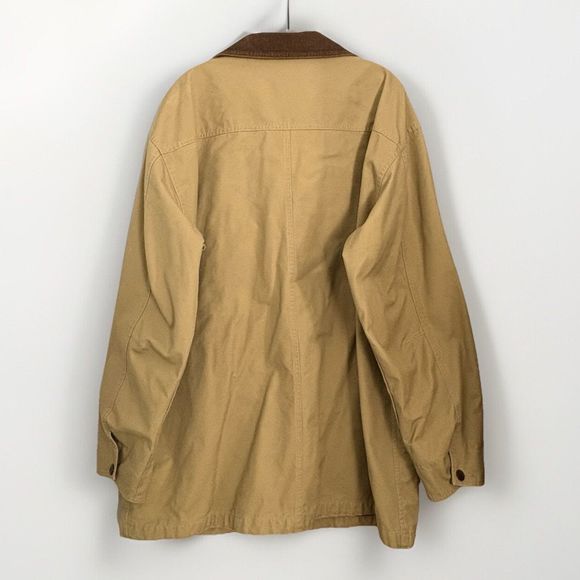 Vintage LL Bean Barn Jacket Mens XLarge Lined Canvas Chore Field Coat - Picture 4 of 5